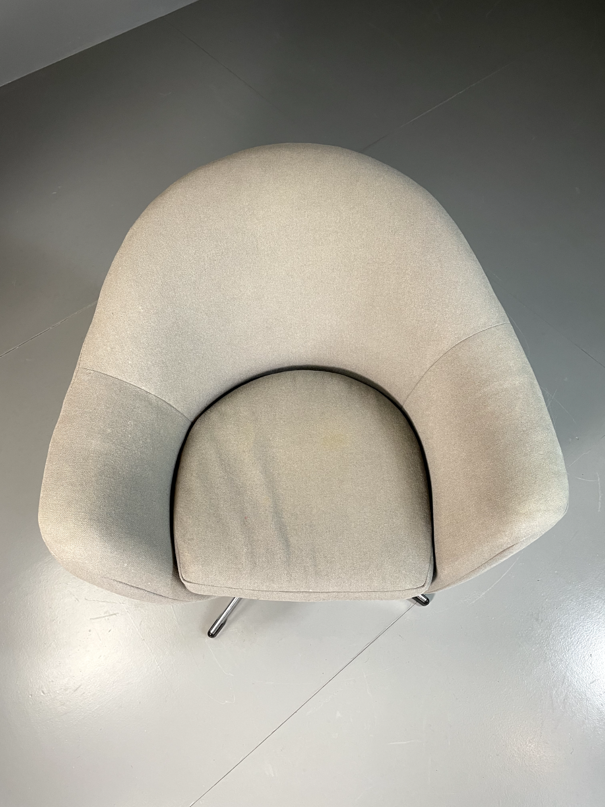 Danish Swivel Bucket Chair 1980s Vintage Retro MCM EB6359 MSWI6