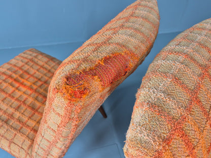 2 Parker Knoll Cocktail Chairs PK945/7 MK2 1960s Retro Mid Century EB11420 MNOR7