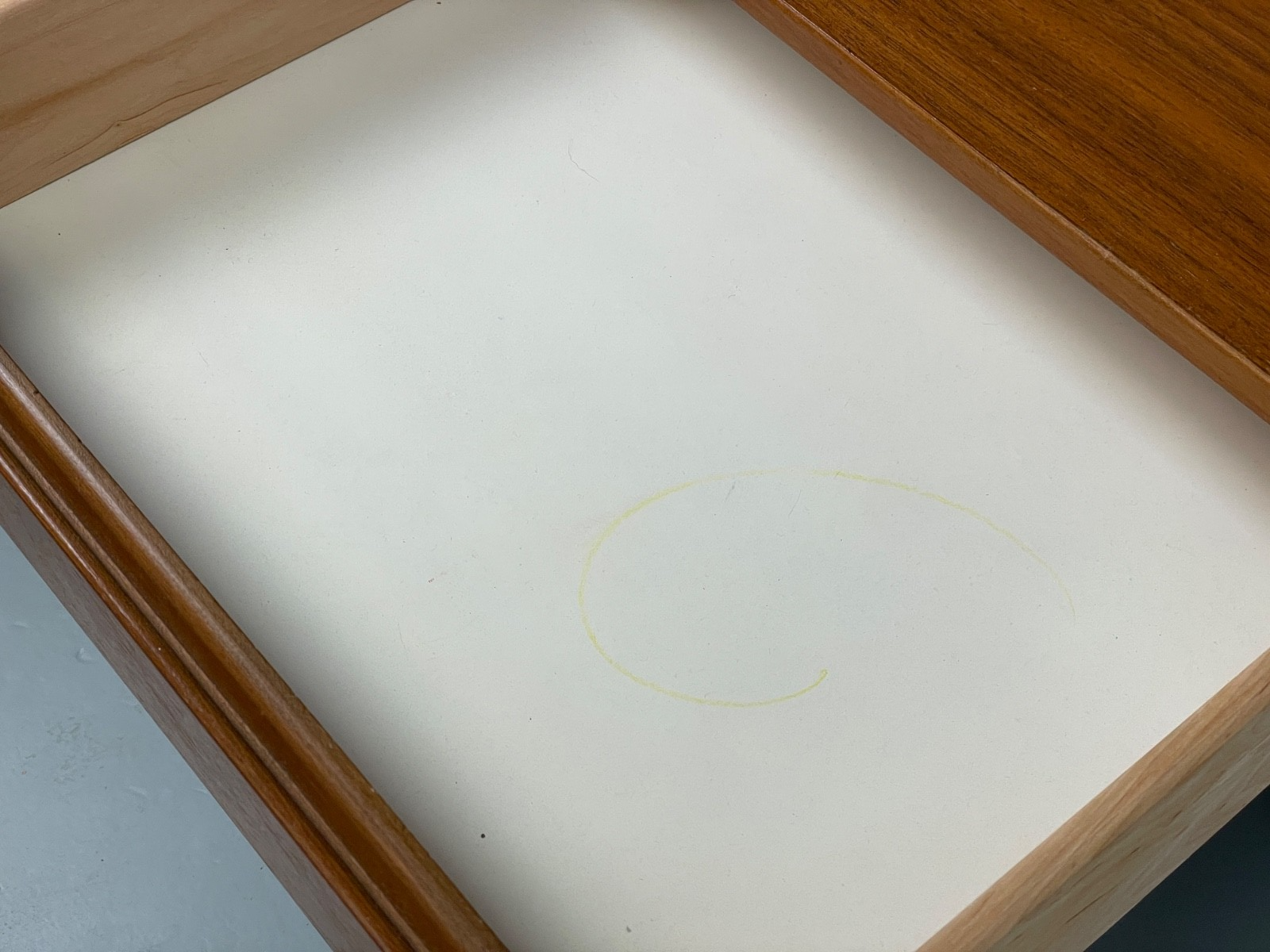 Vintage Teak Side Table With Drawers 1960s Mid Century EB11200 MWOO10