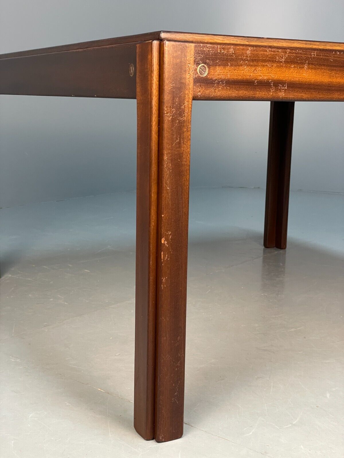 Vintage Danish Square Coffee Table Mahogany 1950s EB8673 MWOO - UKDK FURNITURE