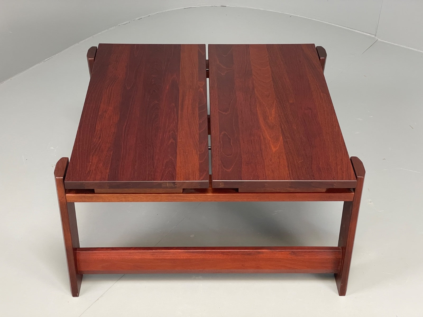 Vintage Square Coffee Table Attributed Percival Lafer 1980s Solid EB11183 MWOO11