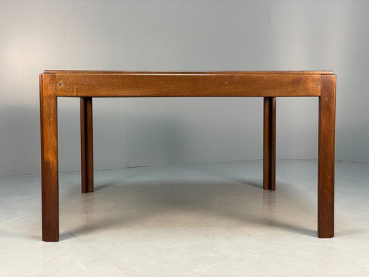 Vintage Danish Square Coffee Table Mahogany 1950s EB8673 MWOO - UKDK FURNITURE