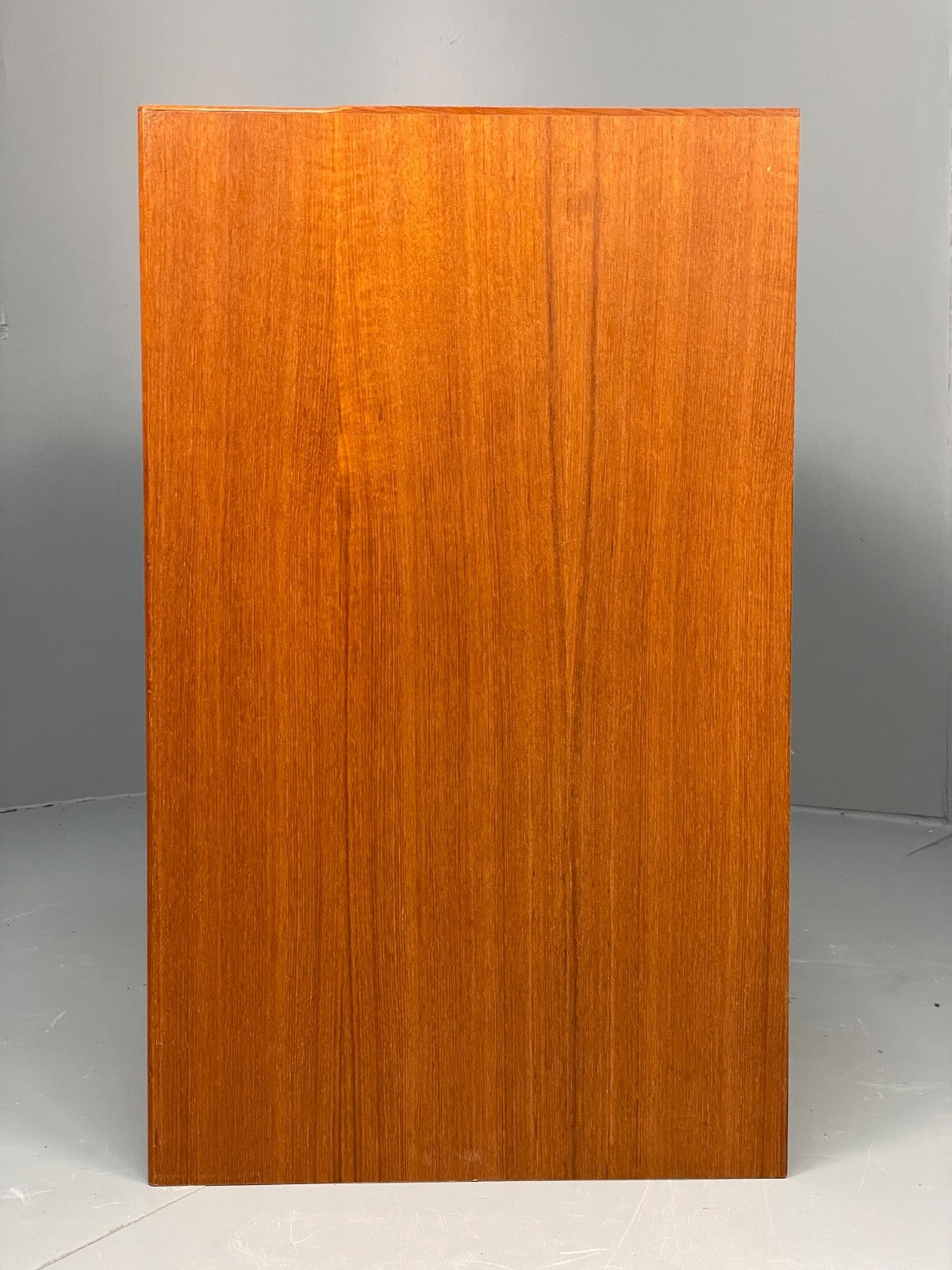 Vintage 1970s Teak Cabinet Danish Design Shelving Retro Handles EB11044 MWOO14