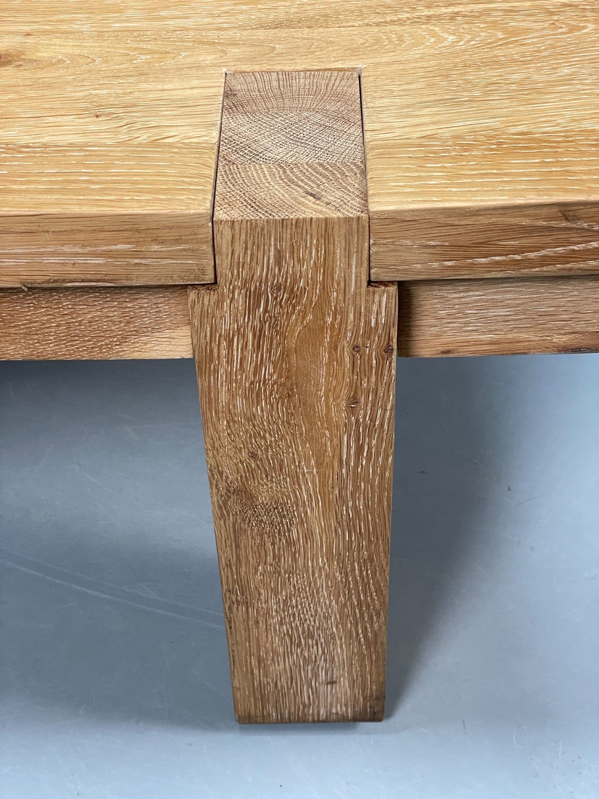 Solid Oak Coffee Table Japanese Style By Ludwik Styl Modern EB10878 MWOO19