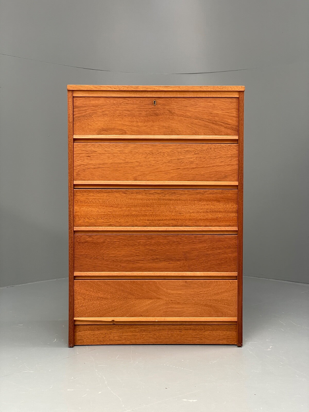 Vintage Teak Chest Of Drawers 1970s Design Homecharm EB9731 MWOO - UKDK FURNITURE