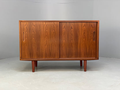 Vintage Danish Compact Sideboard By Hundevad Shelving Retro 1970s EB9442 MWOO - UKDK FURNITURE