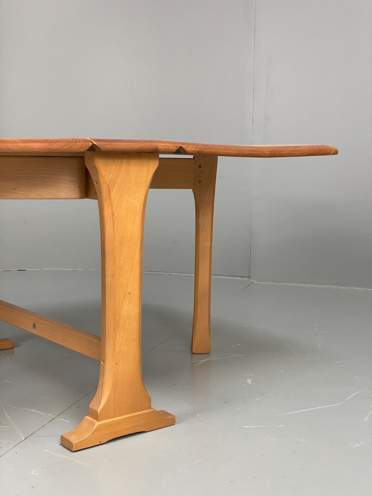 Vintage Ercol Coffee Table Blonde Elm Model 820 Drop Leaf 1970s EB11794 MWOO18