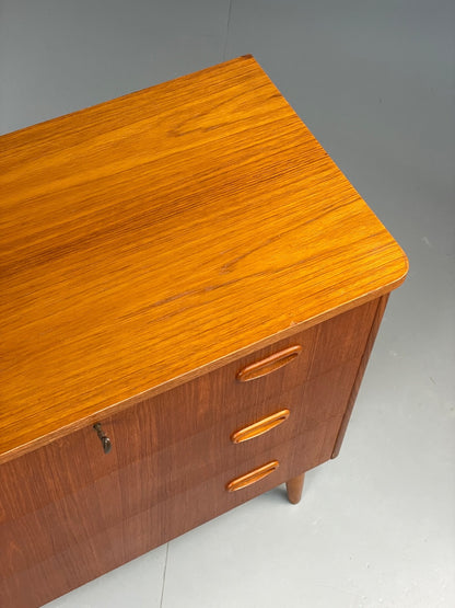 Vintage Chest Of Drawers 1960s Teak Danish Mid Century Retro EB11241 MWOO6