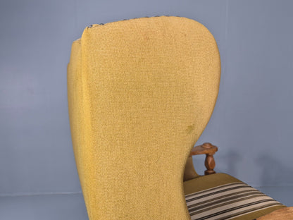 Kjaernulf Style high and Low Back Lounge Chairs 1970s Denmark Retro EB11310 MNOR20