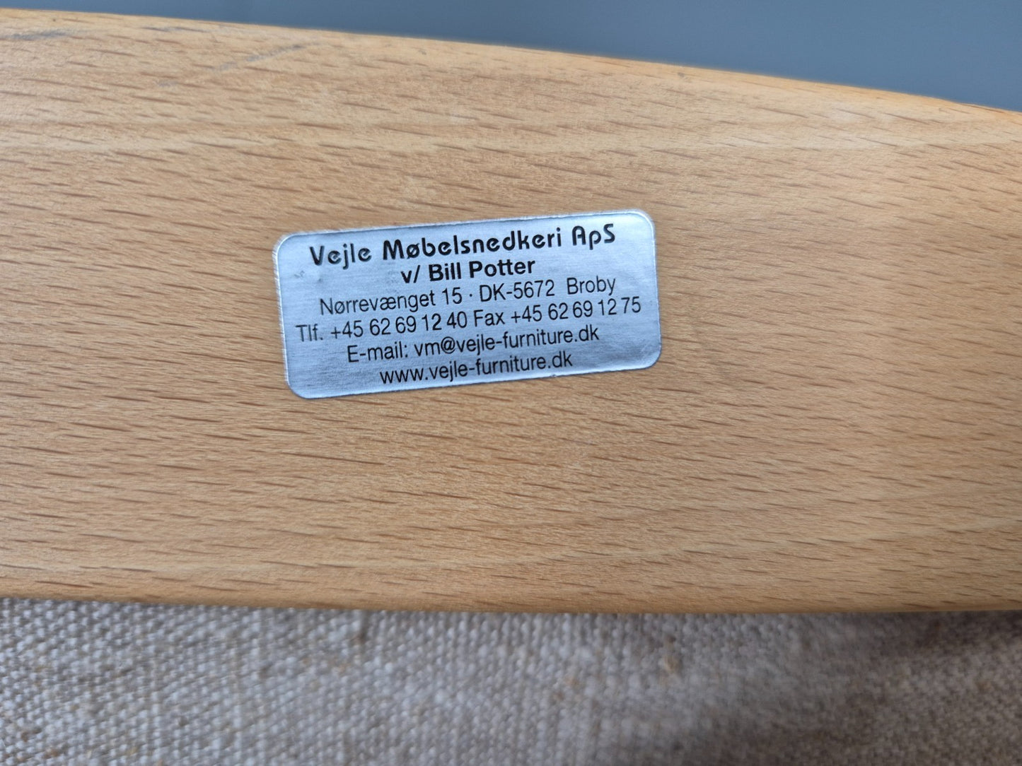 Vintage Danish Lounge Chair and Footstool Luna by Morten Gottler EB11357 MNOR11