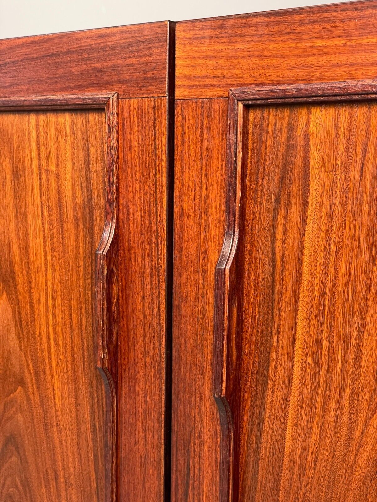 Vintage Danish Double Door Cabinet Adjustable Shelves EB8091 MWOO - UKDK FURNITURE