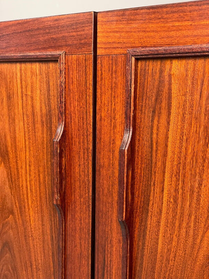 Vintage Danish Double Door Cabinet Adjustable Shelves EB8091 MWOO - UKDK FURNITURE