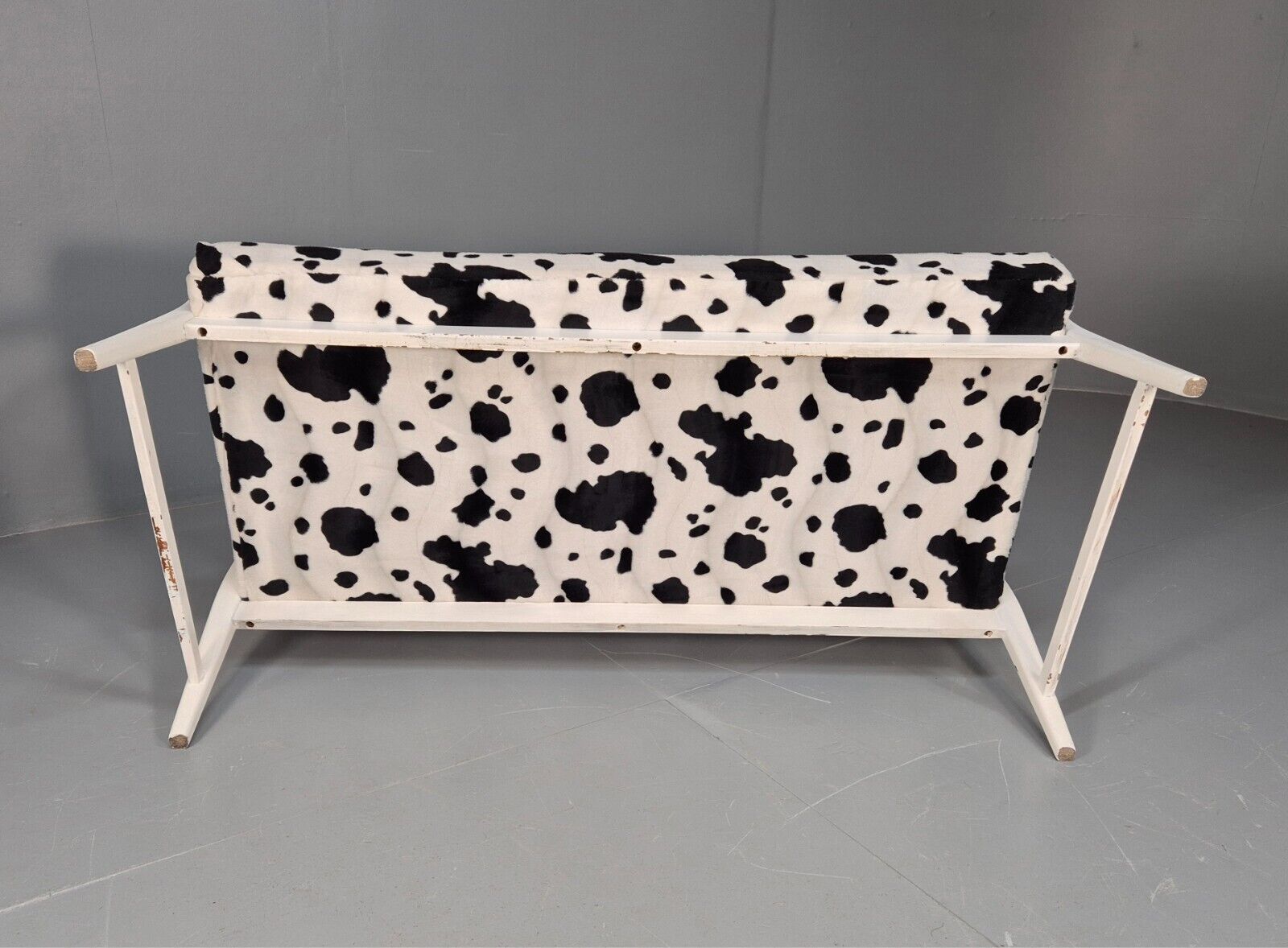 Vintage Danish Mid Century Sofa Cow Print Retro 1950s MCM EB9393 M2SS - UKDK FURNITURE