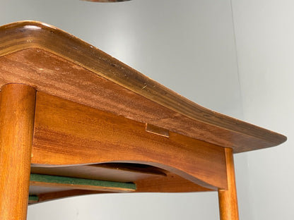 Vintage Teak Dining Table Extending Vanson 1960s Mid Century EB11550 MWOO19