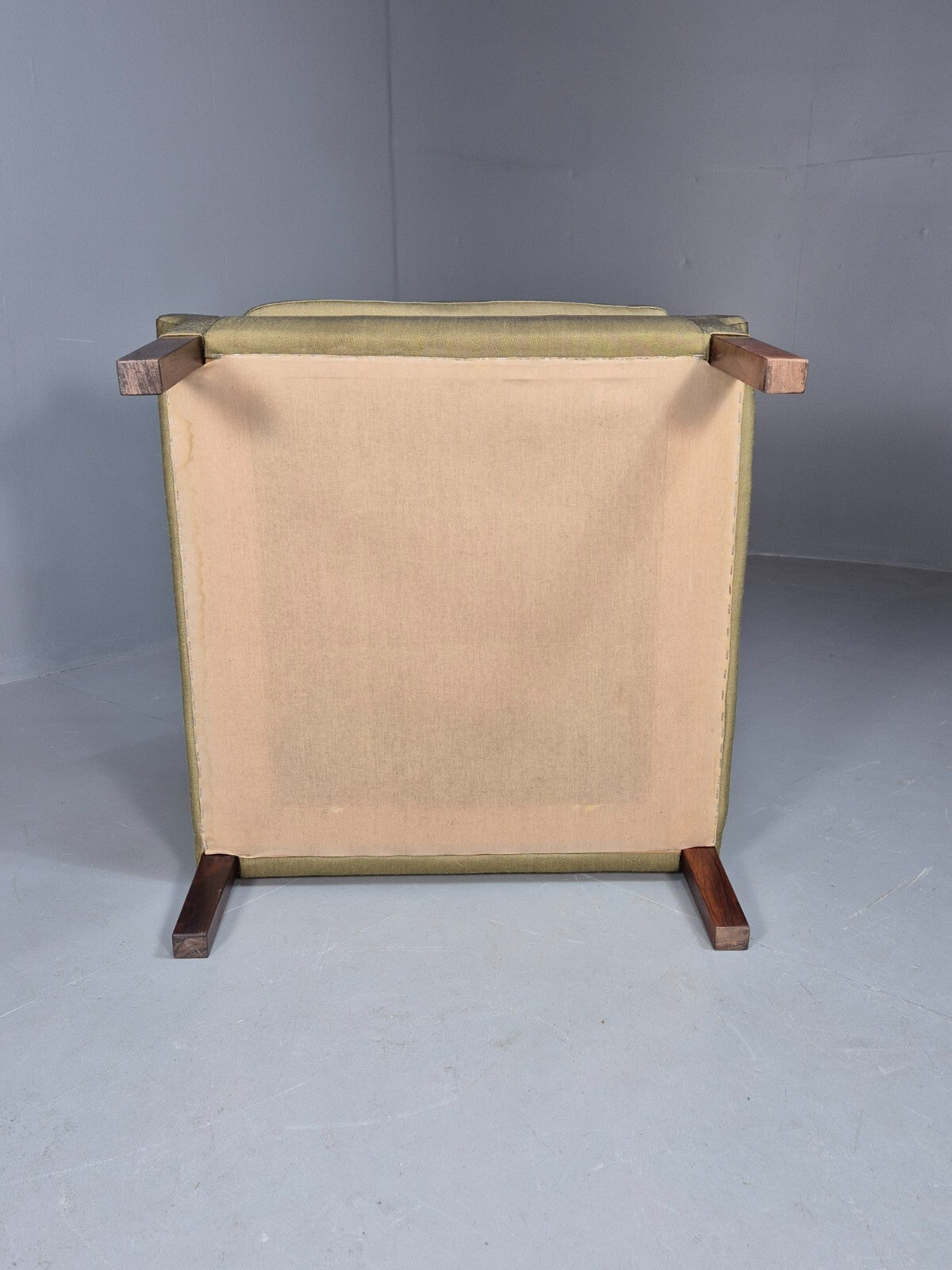 Vintage Danish Lounge Chair Cotton 1960s Retro MCM EB3166 MNOR7