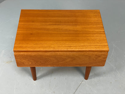 Vintage Teak Bedside Table With Drawer Beaver & Tapley 1970s Retro EB10681 MWOO2