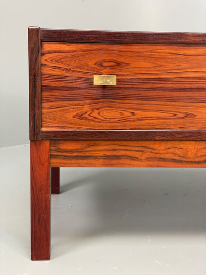 Vintage Chest Of Drawers Low Console 1960s Danish Mid Century EB11199 MWOO2