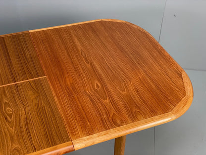 Vintage Teak Dining Table Danish Extending 1970s Ansager Møbler EB11551 MWOO5
