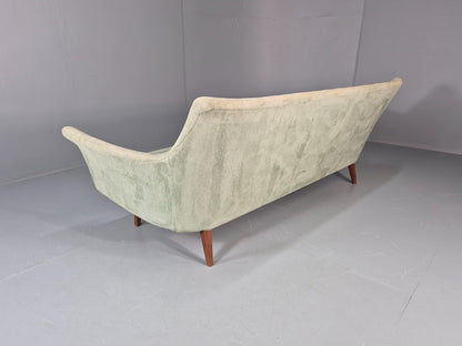 Three Seat Midcentury Sofa 1960s Sweden Teak Legs Retro EB11081 M3SS19