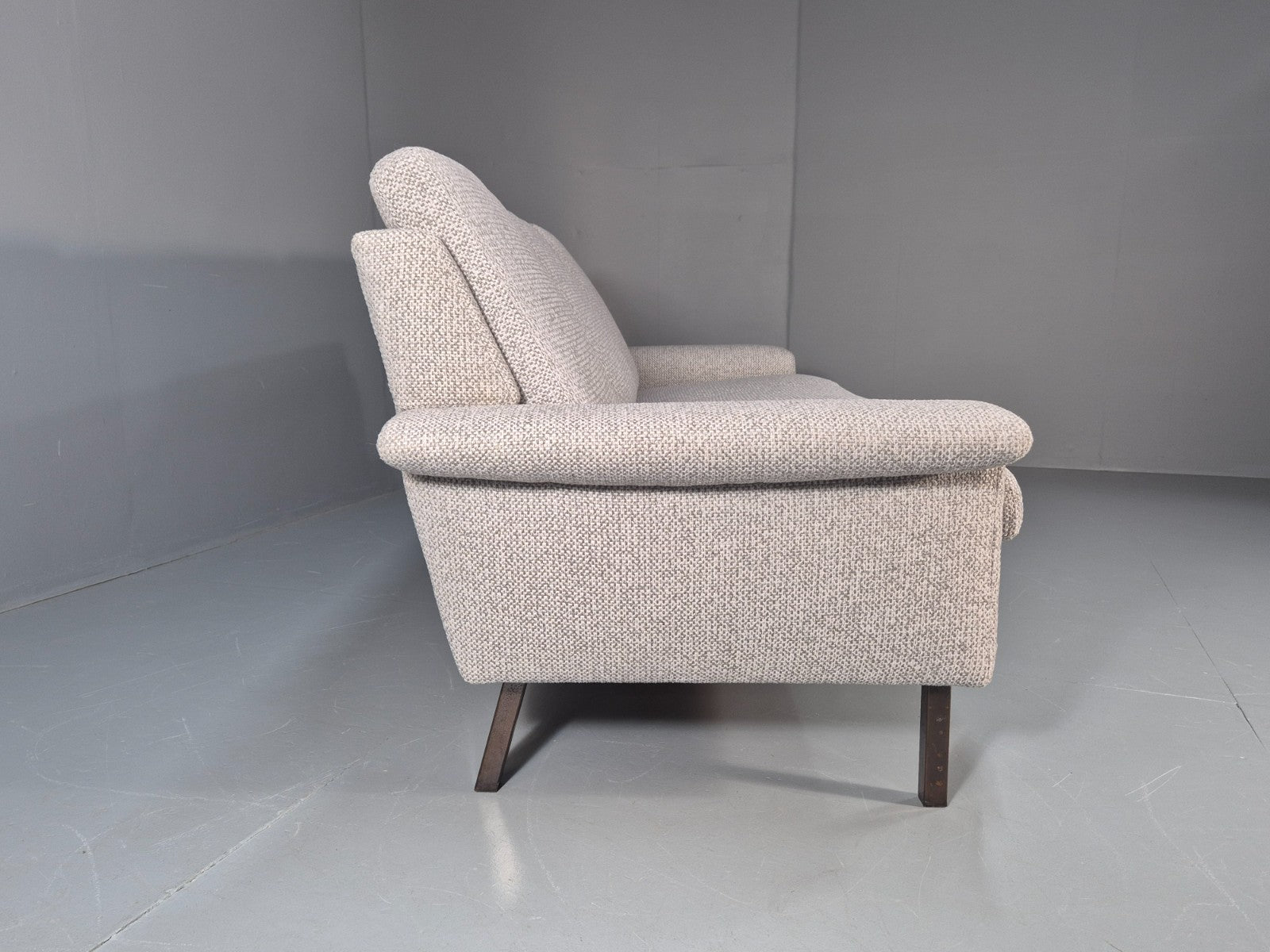 Fritz Hansen Three Seater Sofa by Arne Vodder New Upholstery MCM EB10970 M3SS11