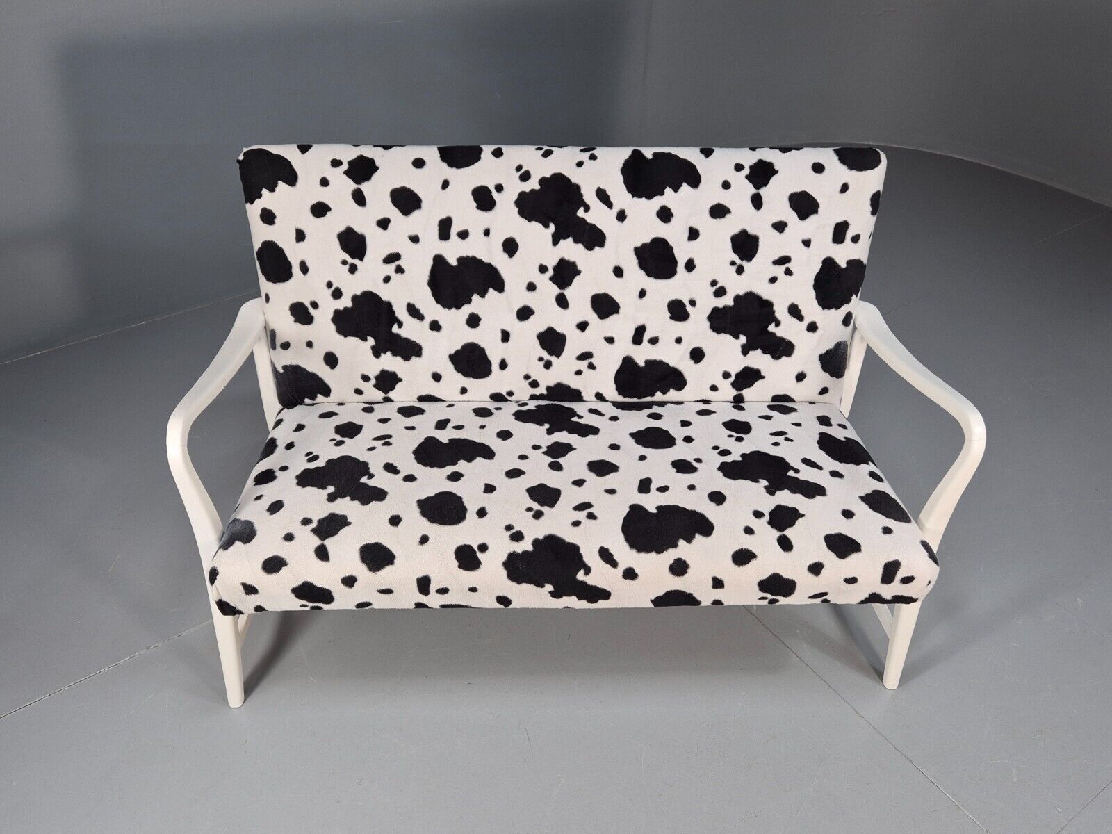 Vintage Danish Mid Century Sofa Cow Print Retro 1950s MCM EB9393 M2SS - UKDK FURNITURE
