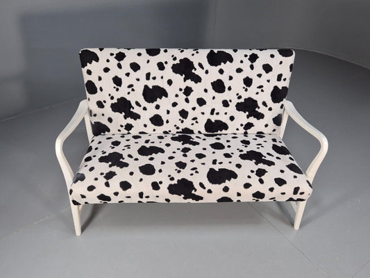 Vintage Danish Mid Century Sofa Cow Print Retro 1950s MCM EB9393 M2SS - UKDK FURNITURE
