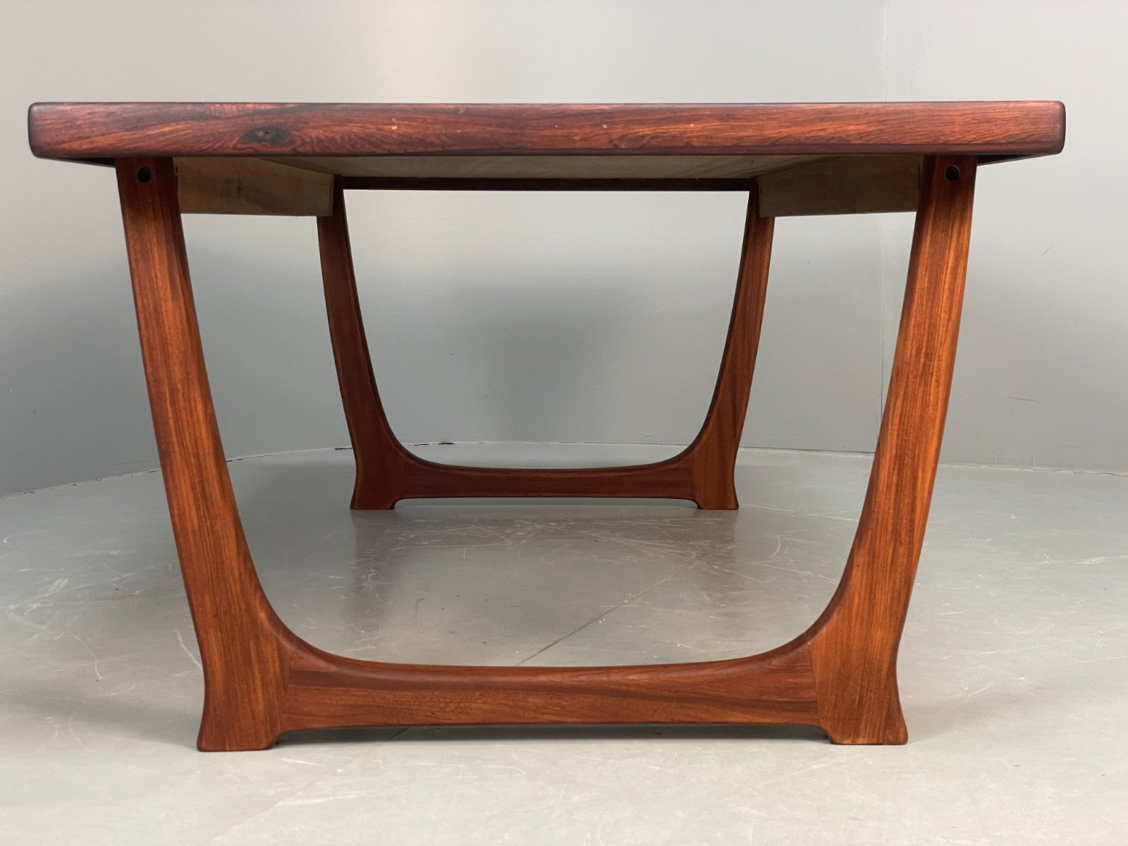 Vintage Rectangular Coffee Table Mid Century Norwegian Design EB10676 MWOO9