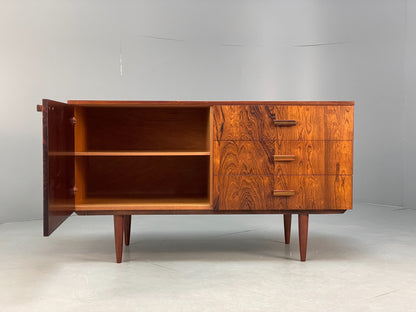 Vintage Danish Sideboard 1970s Mid Century Style Shelving Drawers EB8828 MWOO1