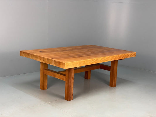 Large Solid Pine Coffee Table Scandinavian Design EB7551 MWOO - UKDK FURNITURE