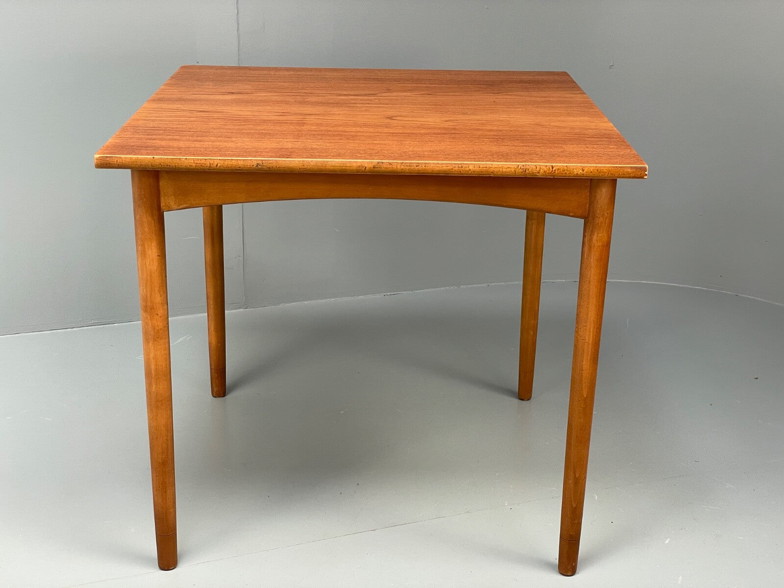 Vintage Teak Extending Dining Table Drop Leaf Beech Mid Century EB9813 MWOO - UKDK FURNITURE