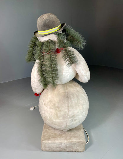 Animatronic Dancing Snowman Shop Display Vintage Danish 1970s EB6099 MWOO6