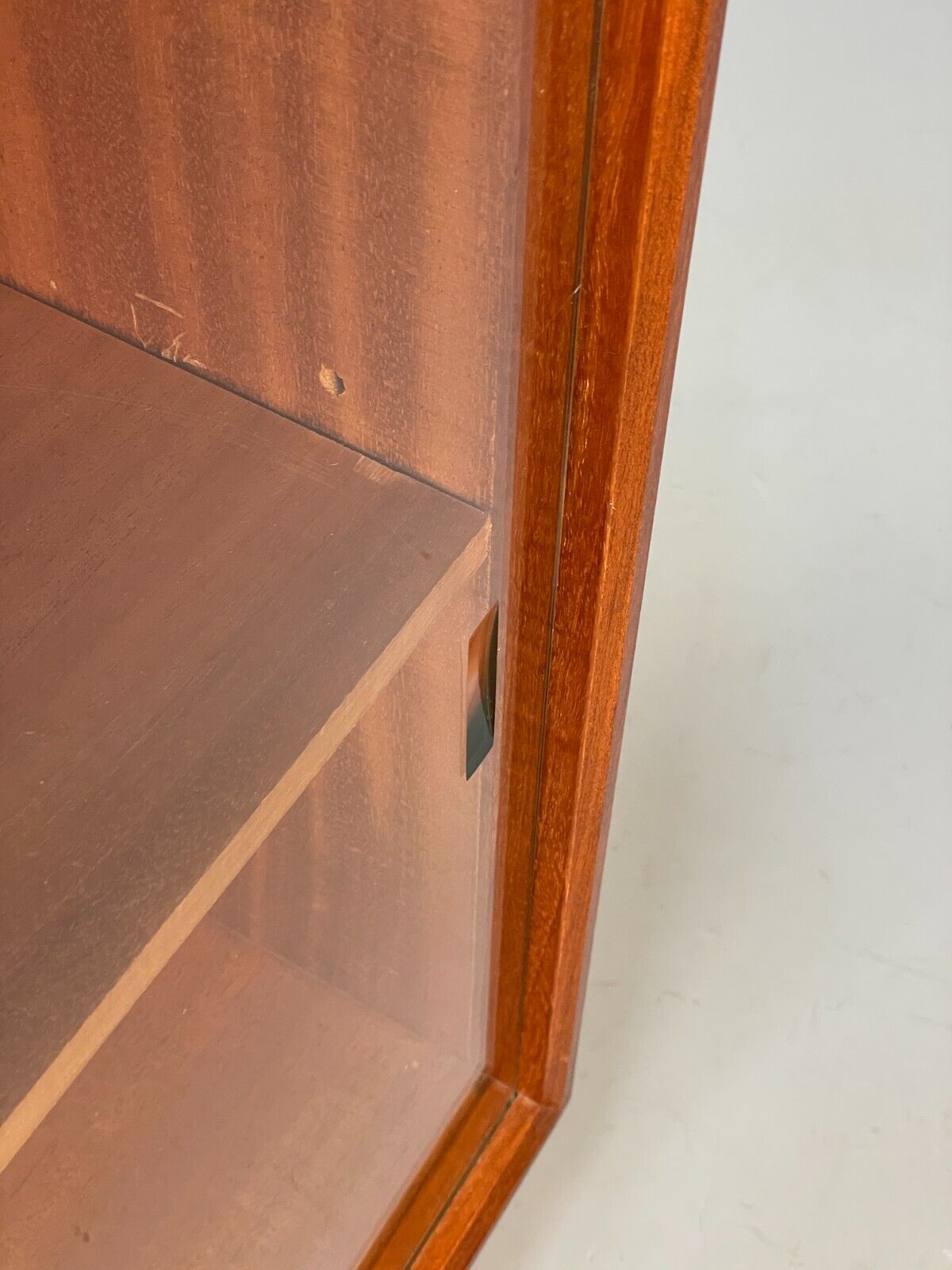 Vintage Teak Glazed Bookcase By Herbert E. Gibbs Retro Shelving EB8834 MWOO - UKDK FURNITURE