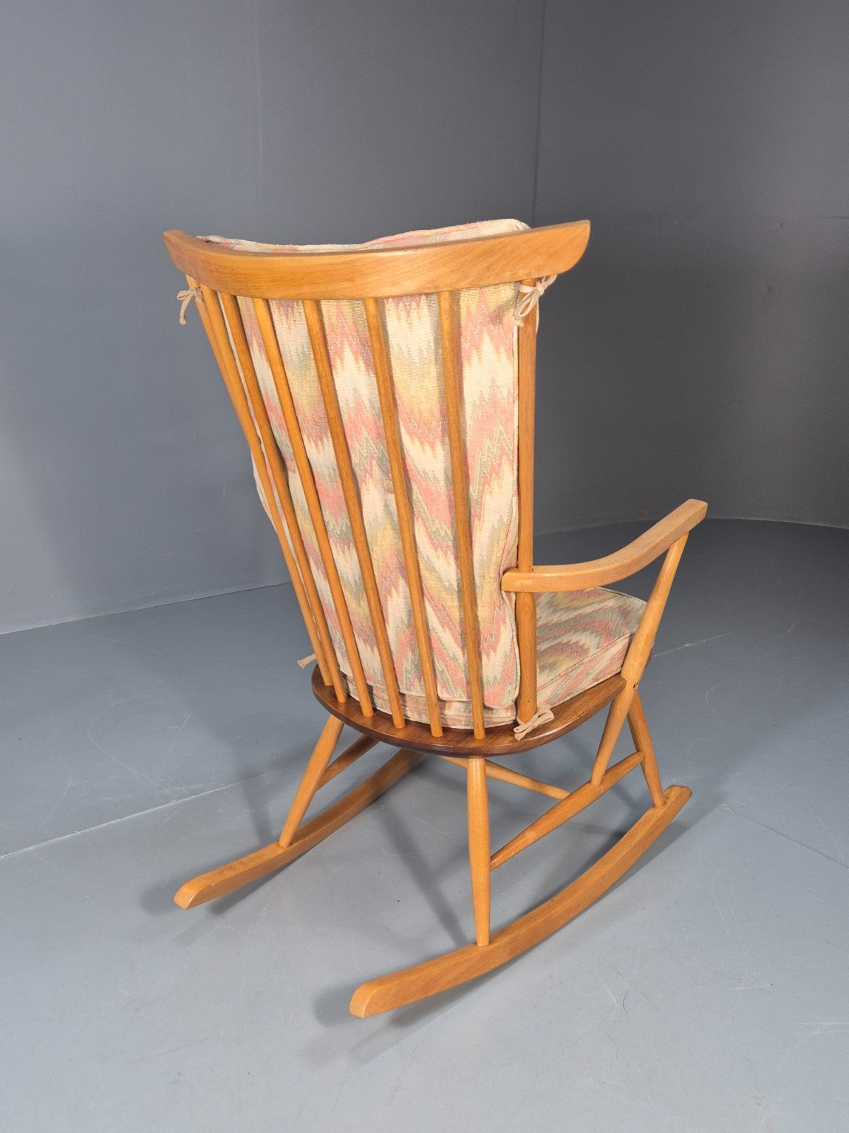 Mid Century Rocking Chair Scandinavian Design 1960s Retro EB10924 MNOR6