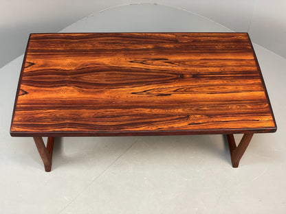 Vintage Rectangular Coffee Table Mid Century Norwegian Design EB10676 MWOO1