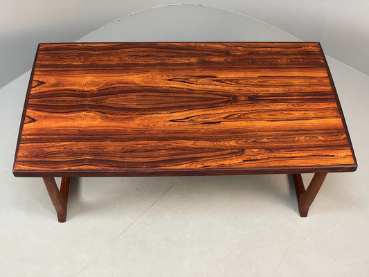 Vintage Rectangular Coffee Table Mid Century Norwegian Design EB10676 MWOO1