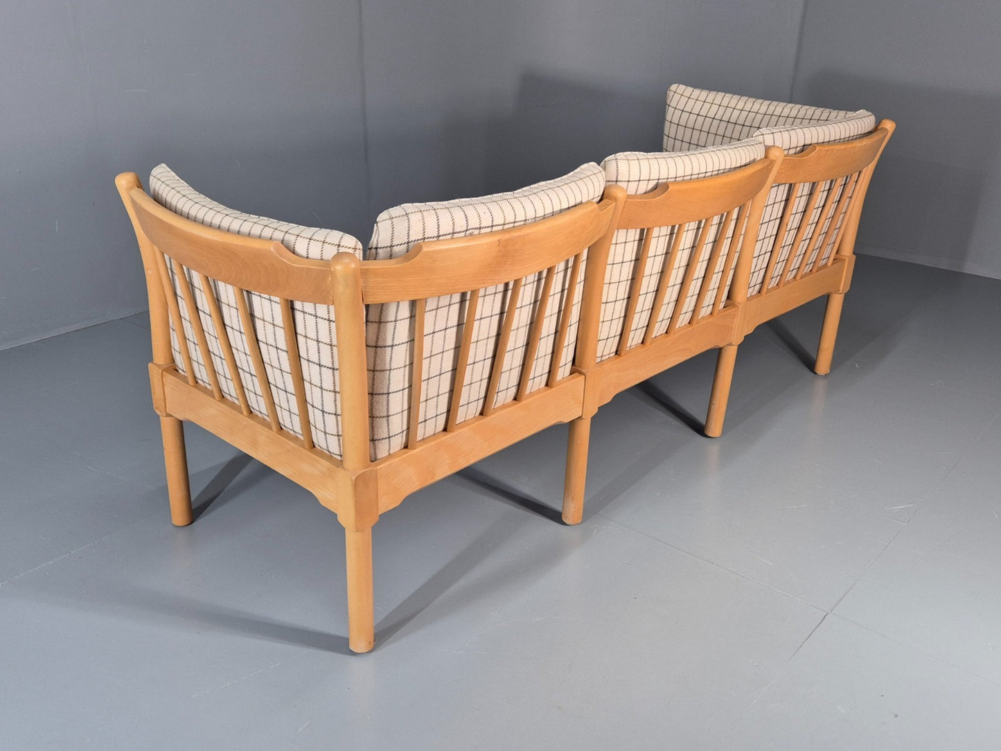 Vintage Danish Three Seater Settee Eric Jorgensen Design 1970s MCM EB11361 M3SS21