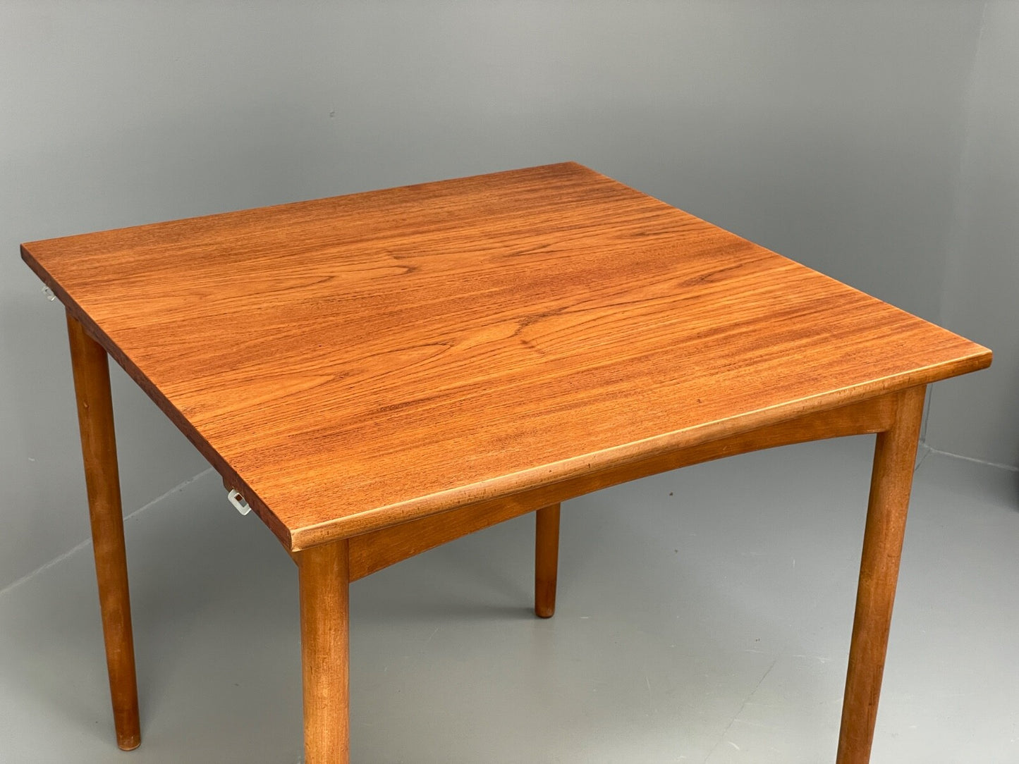 Vintage Teak Extending Dining Table Drop Leaf Beech Mid Century EB9813 MWOO - UKDK FURNITURE