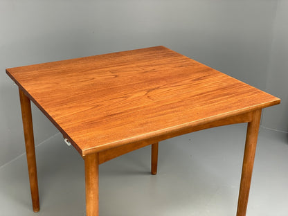 Vintage Teak Extending Dining Table Drop Leaf Beech Mid Century EB9813 MWOO - UKDK FURNITURE