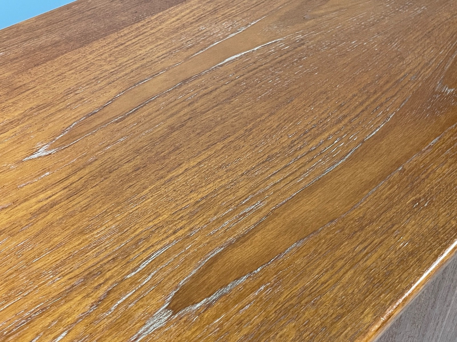 Vintage 1970s Teak Cabinet Danish Design Shelving Retro Handles EB11044 MWOO6