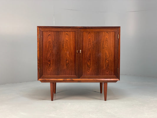 Vintage Danish Double Door Cabinet By LYBY Møbler Mid Century EB8844 MWOO - UKDK FURNITURE