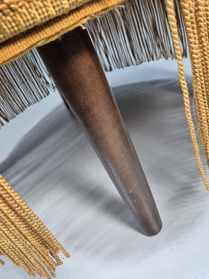 Vintage Danish Lounge Chair Gold Velour 1930s Boudoir Suite EB8978 VCLO - UKDK FURNITURE