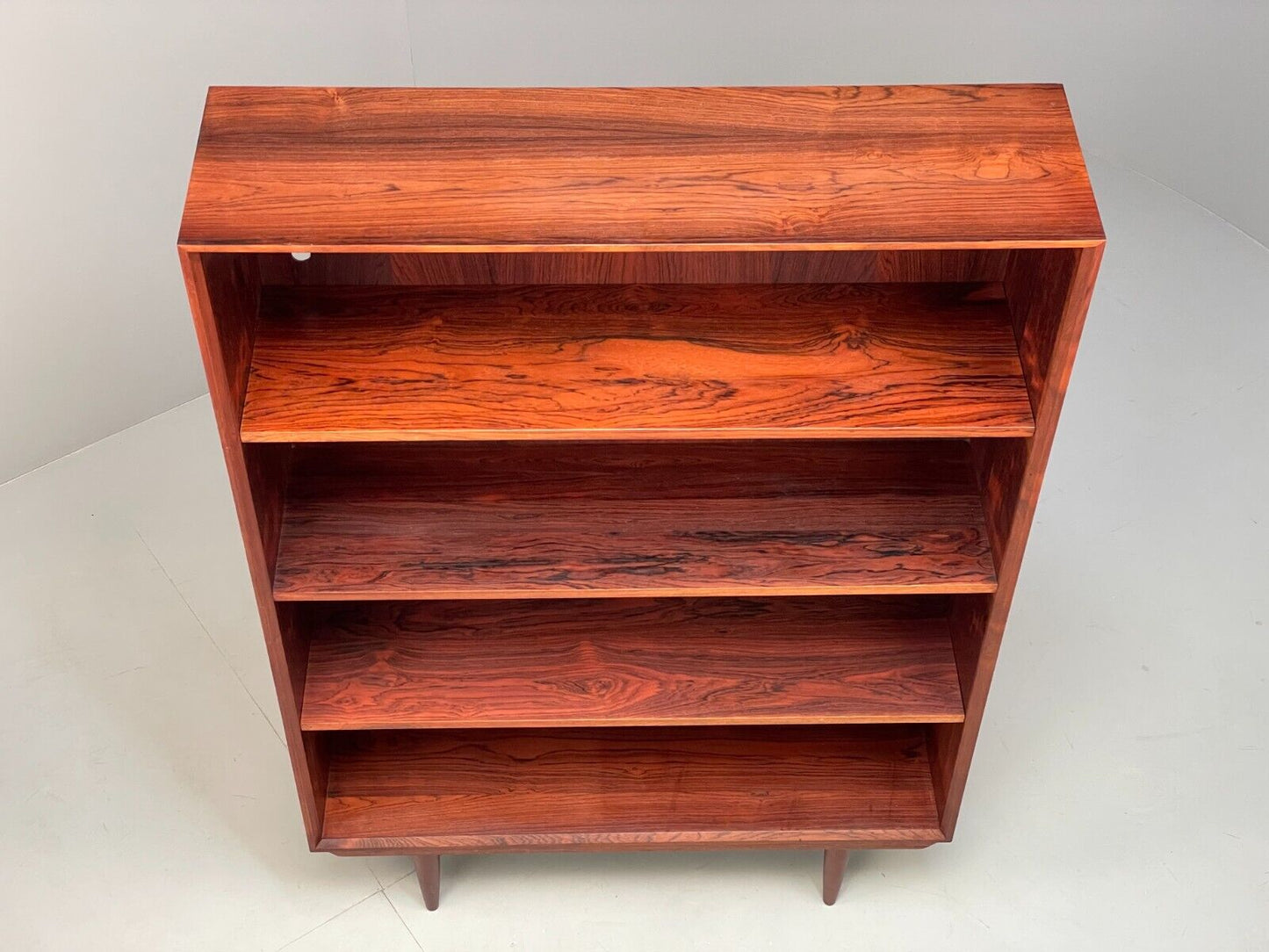 Vintage Danish Bookcase Midcentury Brouer Style Adjustable Shelving EB9413 MWOO - UKDK FURNITURE