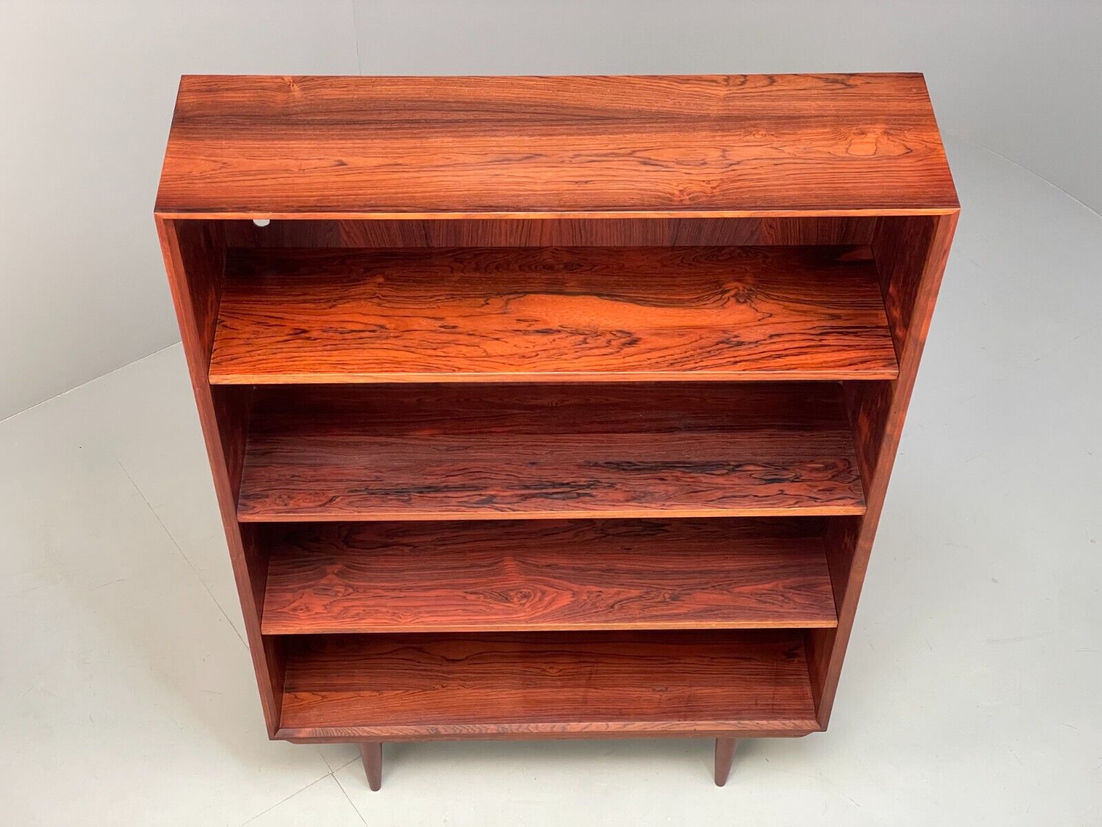 Vintage Danish Bookcase Midcentury Brouer Style Adjustable Shelving EB9413 MWOO - UKDK FURNITURE