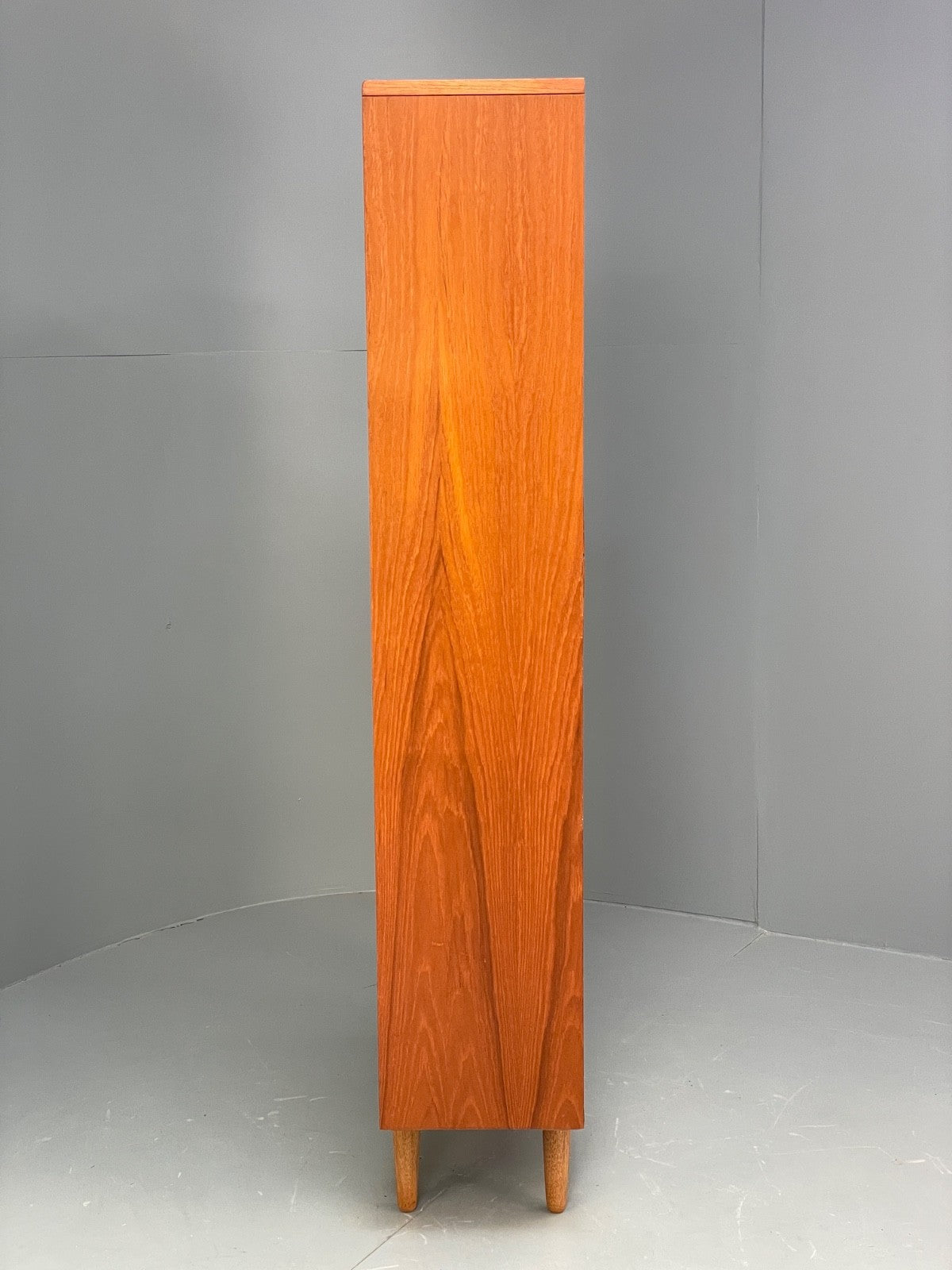 Vintage G-Plan Teak Tall Bookcase Adjustable Retro Shelving Storage EB10000 MWOO - UKDK FURNITURE