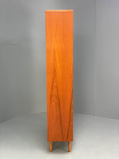 Vintage G-Plan Teak Tall Bookcase Adjustable Retro Shelving Storage EB10000 MWOO - UKDK FURNITURE