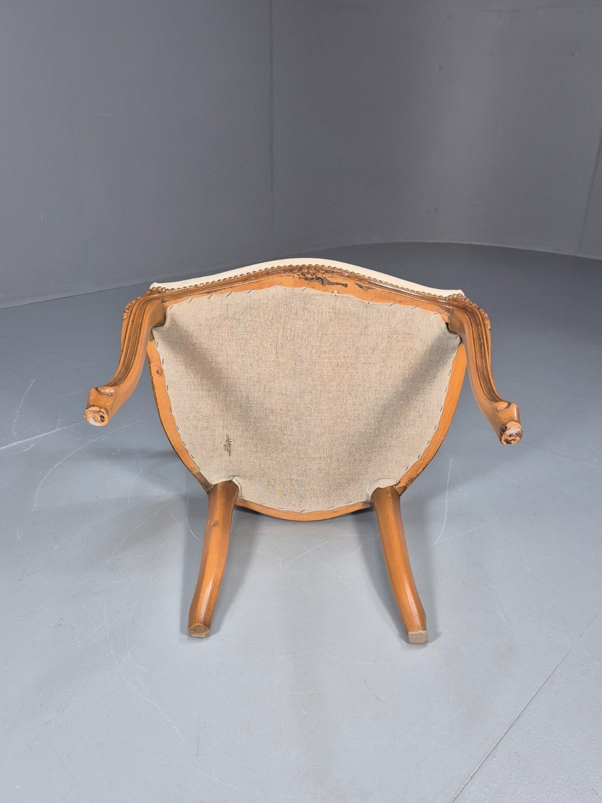 Vintage Rococo Lounge Chair 1960s Danish Retro Repro EB10734 VCLO12