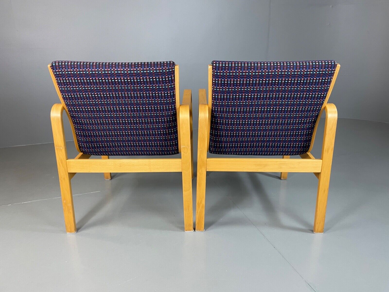 Two Farstrup Bentwood Chairs, Aalto Style, Retro, Vintage MCM EB4878 MBEN - UKDK FURNITURE