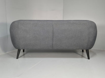 Vintage Made.Com Scandinavian style Sofa Charcoal Grey Retro EB8452 M3SS - UKDK FURNITURE