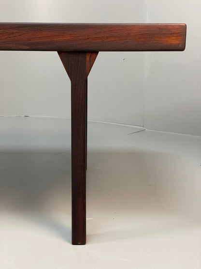 Vintage Danish Coffee Table - 1960s Mid Century By Dyrlund No Shelf EB10943 MWOO5