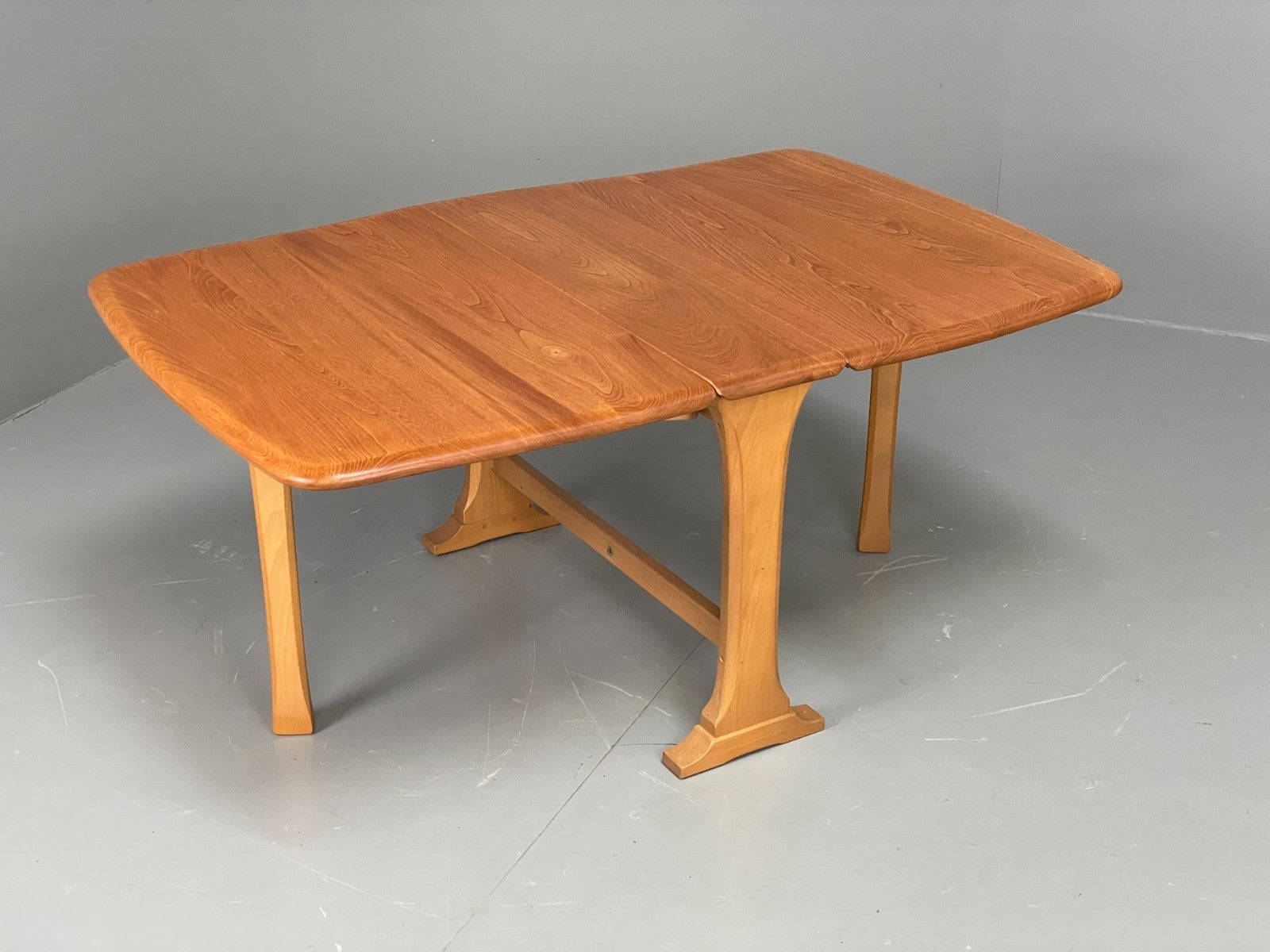 Vintage Ercol Coffee Table Blonde Elm Model 820 Drop Leaf 1970s EB11794 MWOO17